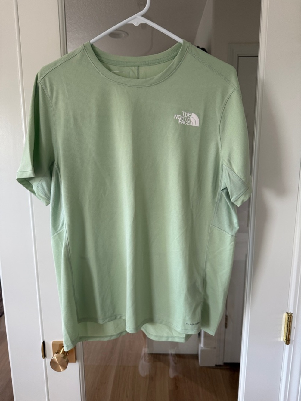 The North Face Light Mint Green Short Sleeve Performance Tee